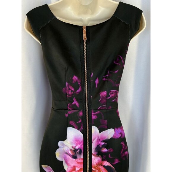 NEW Ted Baker Semanj Splendor Floral Sheath Dress $325 - Picture 8 of 13